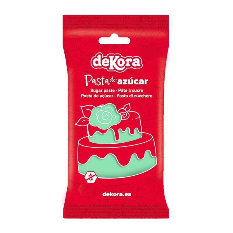FONDANT VERDE GREEN mint 250GR