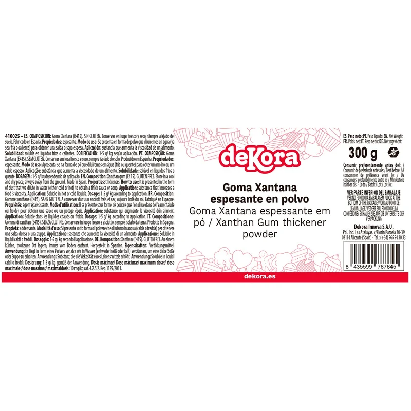 GOMA XANTANA 300 GR