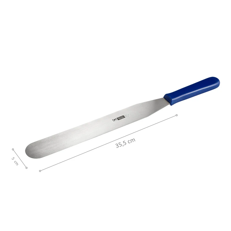ESPATULA LISA ACERO INOX 35CM