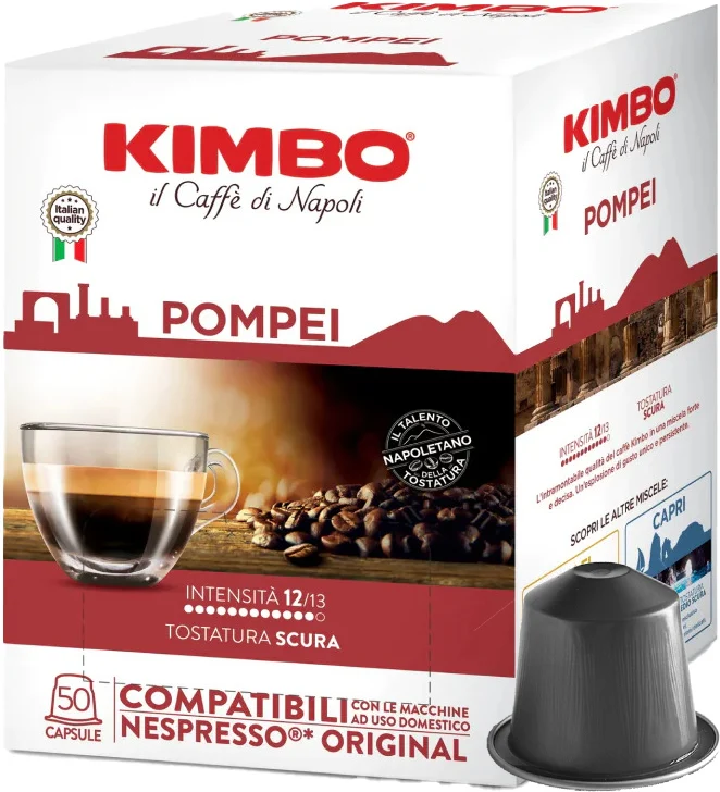 Kimbo Pompei Capsule compatibili Nespresso®*