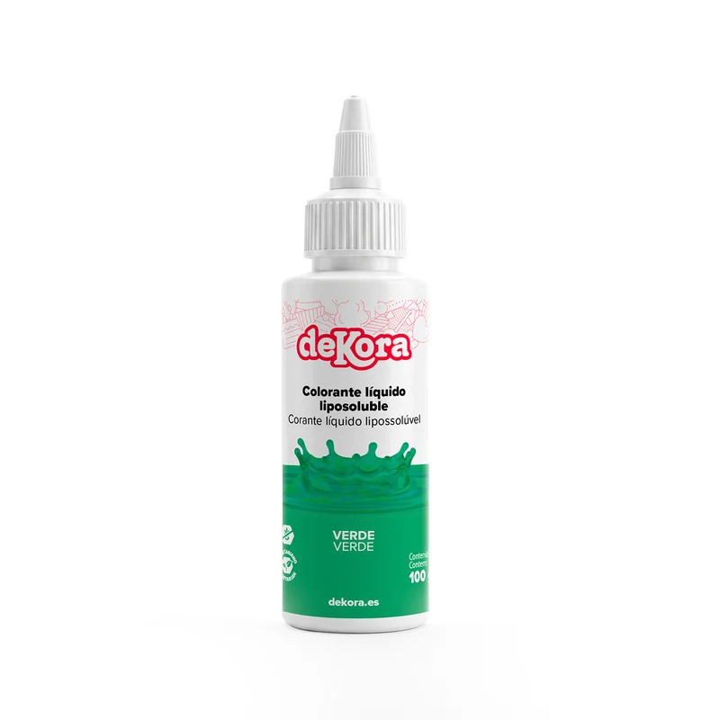 COLORANTE LIQUIDO LIPOSOLUBLE VERDE 100ML
