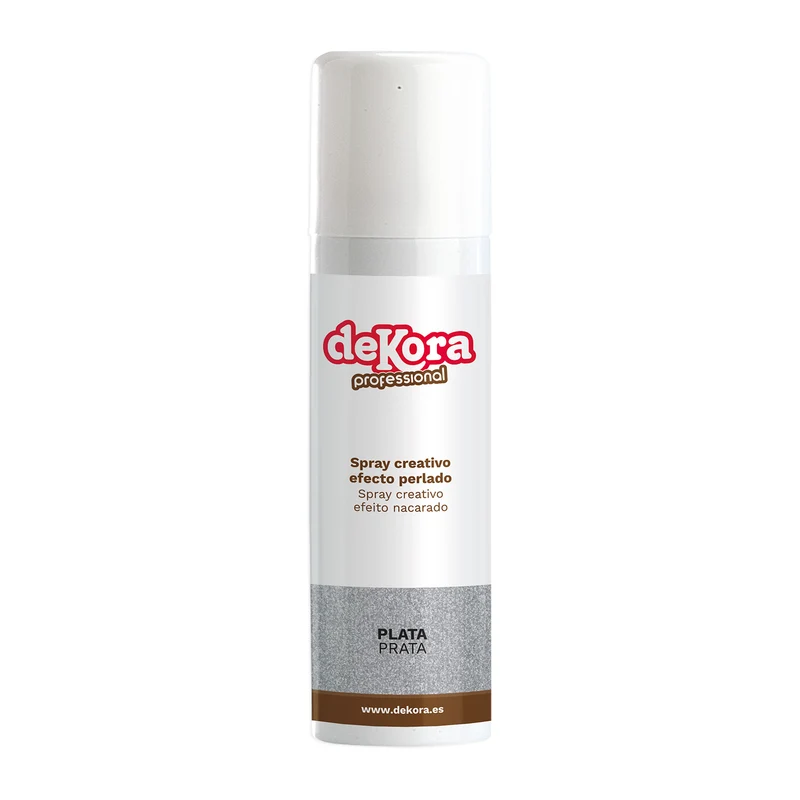 SPRAY PLATA EFECTO PERLADO 250ML SIN E171
