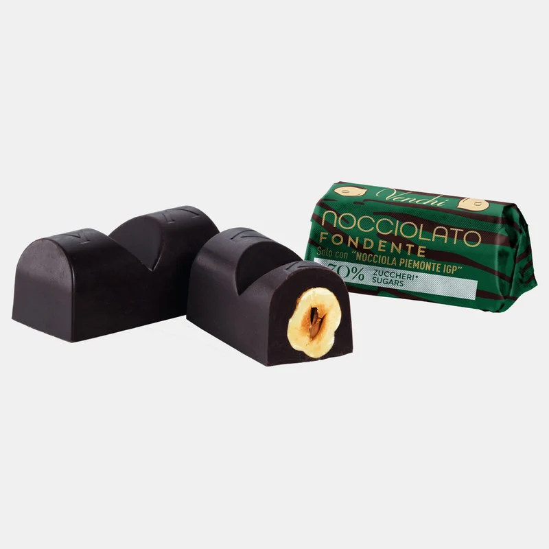 Venchi Lingottino Nocciolato Fondente -70% Zuccheri