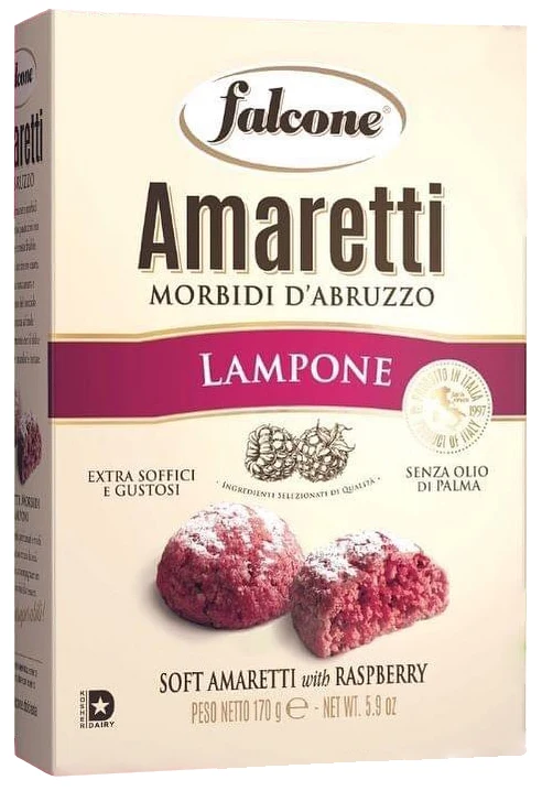 Falcone Amaretti Morbidi al Lampone