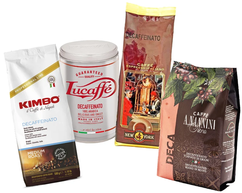 Set Caffè da Assaggio in Grani - I Migliori Decaffeinati