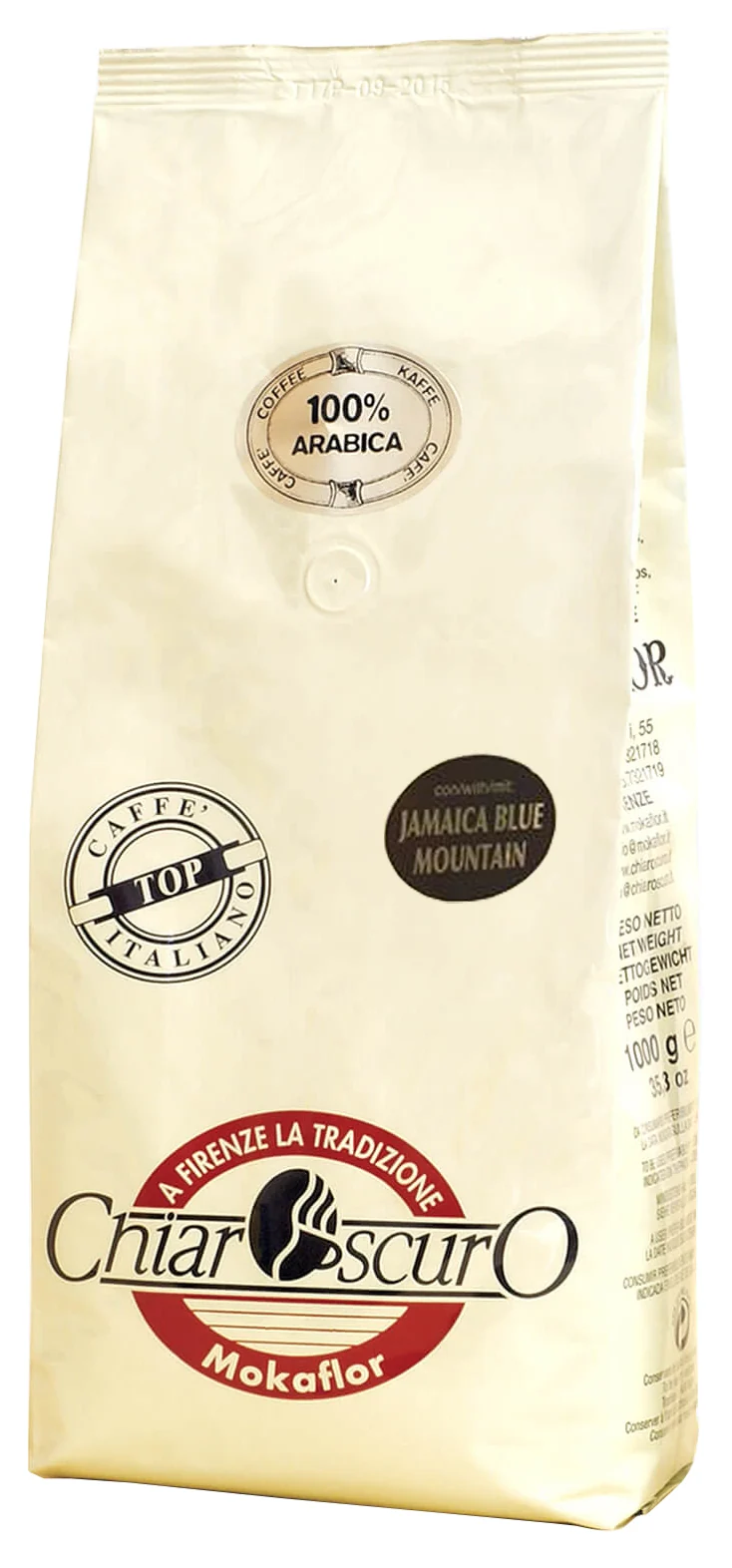 Mokaflor Chiaroscuro 100% Arabica con Jamaica Blue Mountain