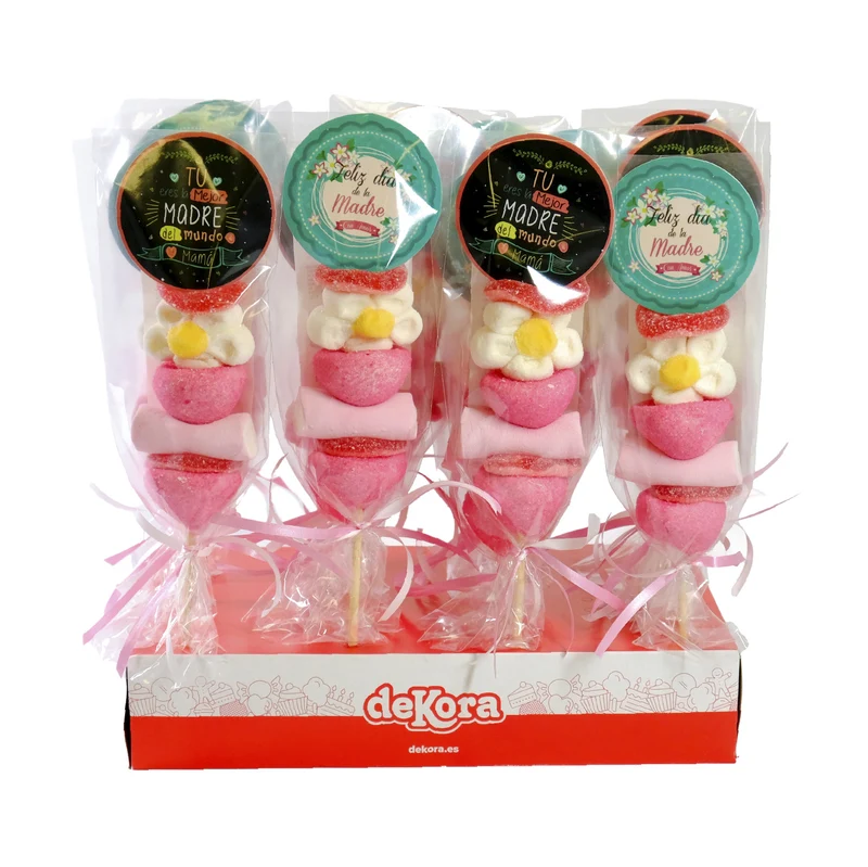 BROCHETA MALLOW SURT. DIA MADRE 40GR