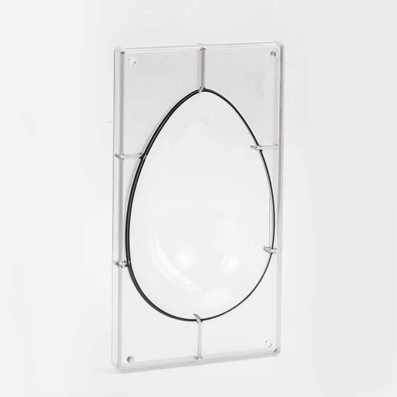 MOLDE POLICARBONATO HUEVO 258X175MM 1 MITAD