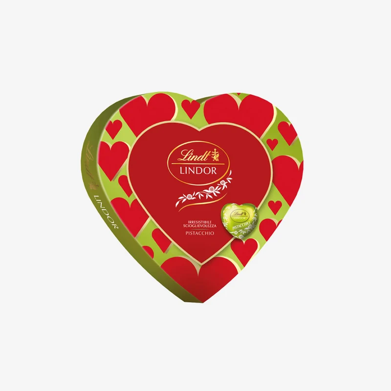 Scatola Cuore Lindor Pistacchio
