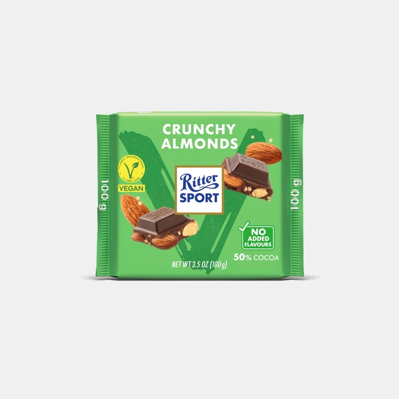 Ritter Sport Vegan Mandorle croccanti