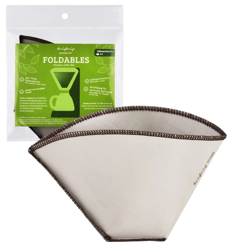 Dripdrip Foldables Filtro per Macchina da caffè filtro