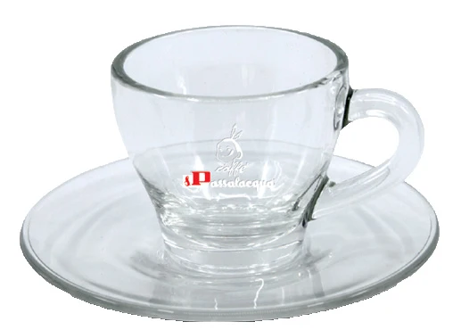 Passalacqua Tazzine caffè in vetro - Set da 6
