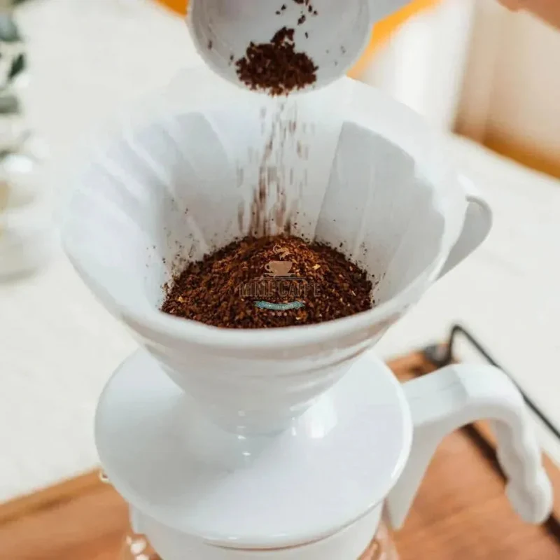 Hario V60 Pour Over Starter Kit Pale Grey