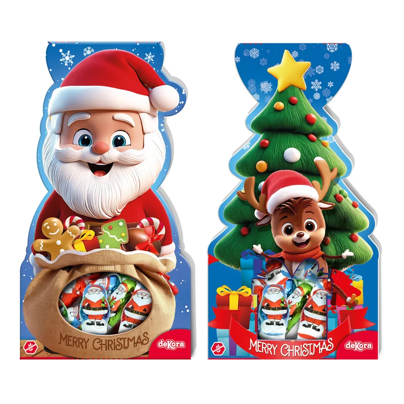 SURTIDO NAVIDEÑO PAPÁ NOEL Y RENO 58GR