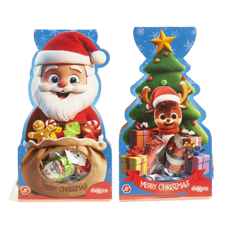 SURTIDO NAVIDEÑO PAPÁ NOEL Y RENO 58GR