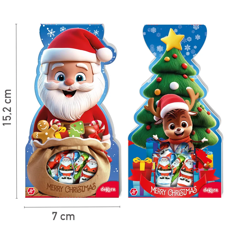 SURTIDO NAVIDEÑO PAPÁ NOEL Y RENO 58GR