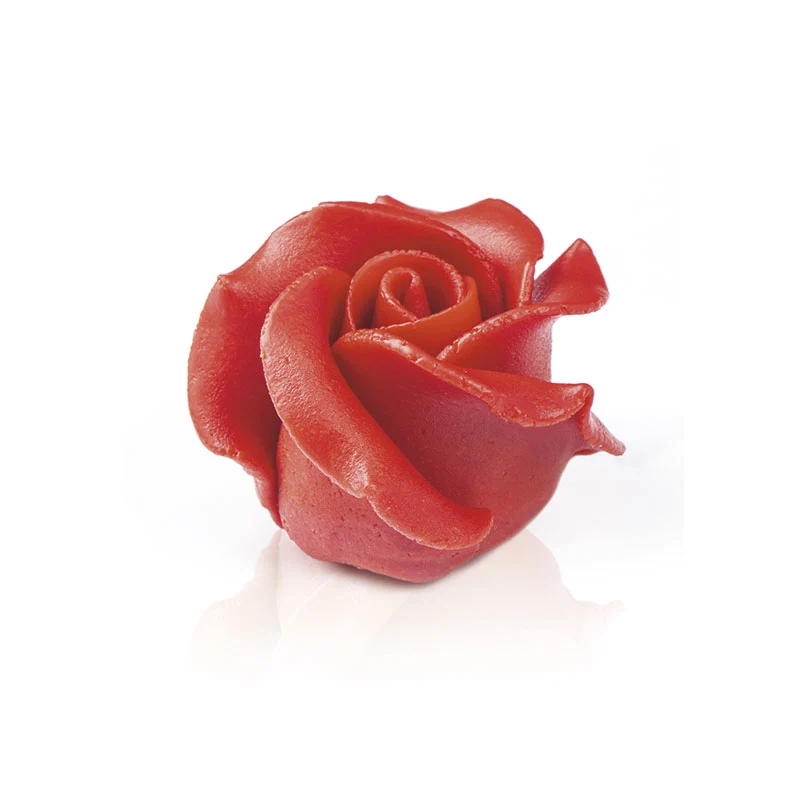 ROSA DE CHOCOLATE ROJA 45 x 30MM