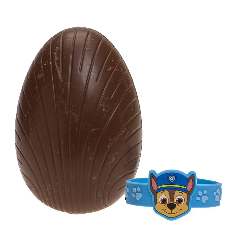 HUEVO CHOCOLATE CON PULSERA CHASE 55GR