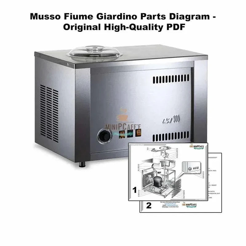 Musso Fiume Giardino Parts Diagram - Original High-Quality PDF