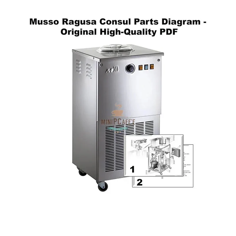 Musso Ragusa Consul Parts Diagram - Original High-Quality PDF