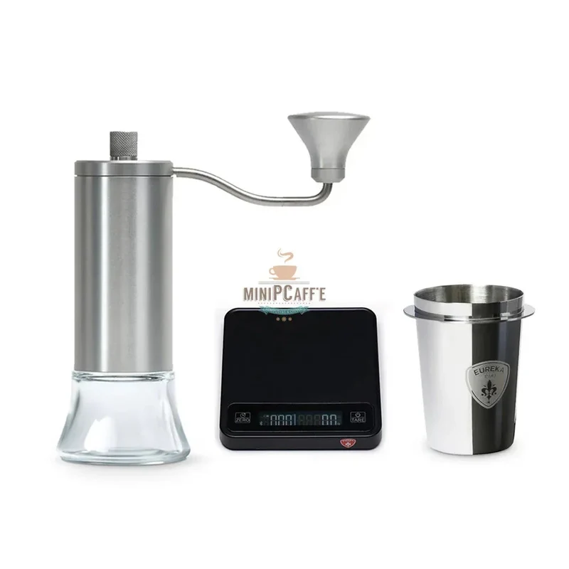 Eureka Baby Grinder Set with Precisa Scale and Dosing Cup
