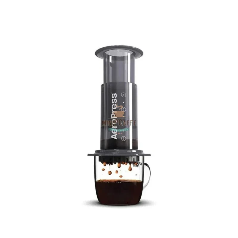 AeroPress Coffee Brewing Set with Eureka Hand Grinder