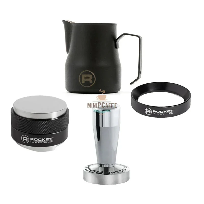 Rocket Espresso 4 Piece Black Barista Tool Set