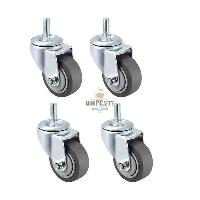4 Caster Wheels for Musso Club Zara Ice Cream Machine