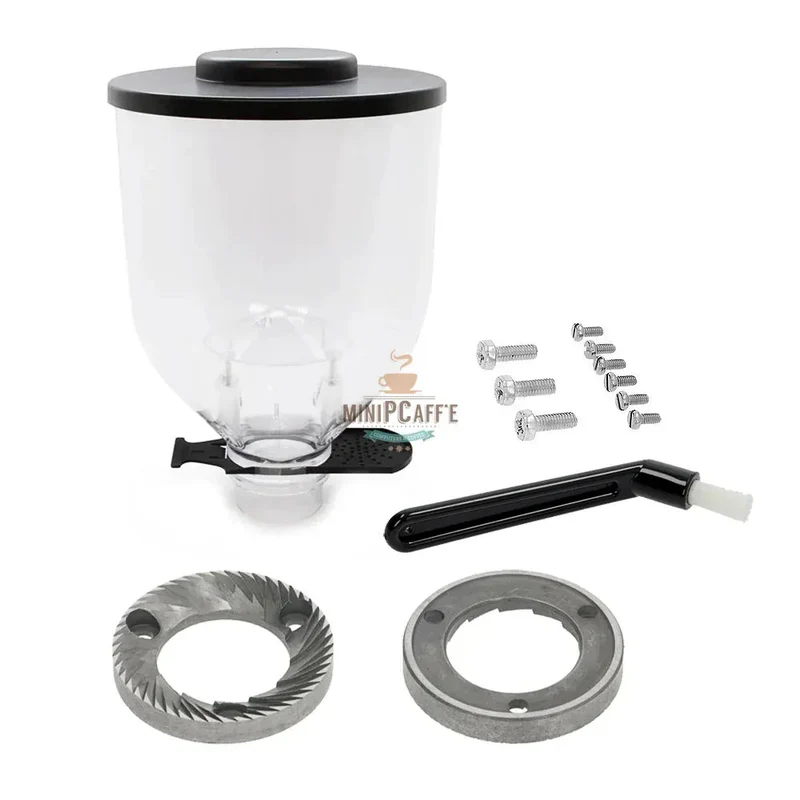 Replacement Burrs and Hopper for Eureka Helios Grinders