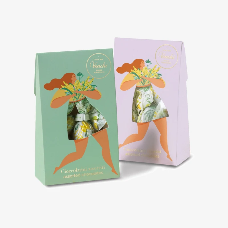 Ovetti Cuor di Cacao in astuccio Donna 70g