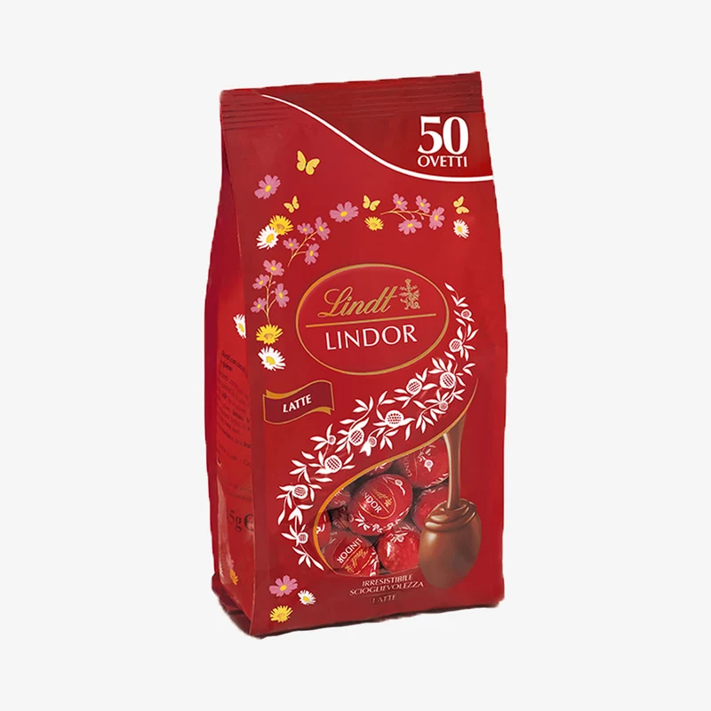 Bag Ovetti Lindor Latte Maxi 445 g