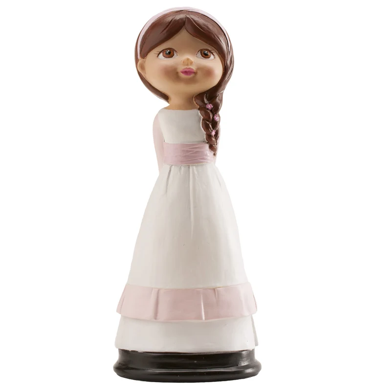 FIGURA TARTA COMUNIÓN NIÑA MARINERA 15 CM