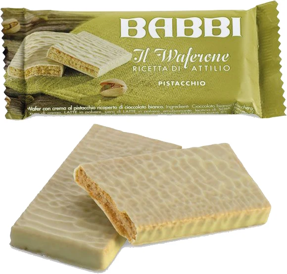 Babbi Waferone con pistacchio