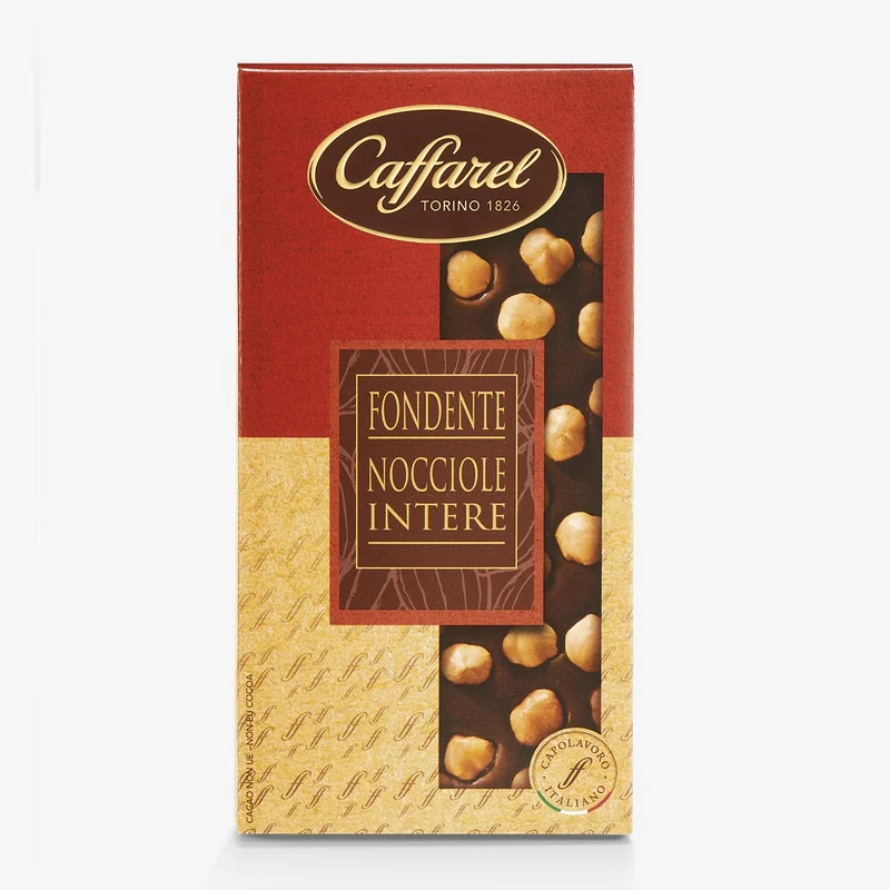 Tavoletta fondente con nocciole intere
