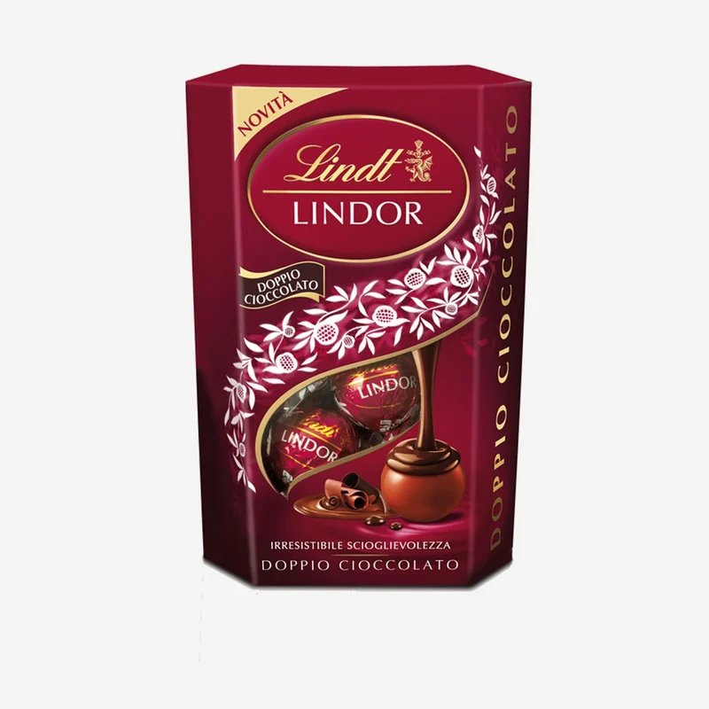 Cornet Lindor Doppio Cioccolato 200g