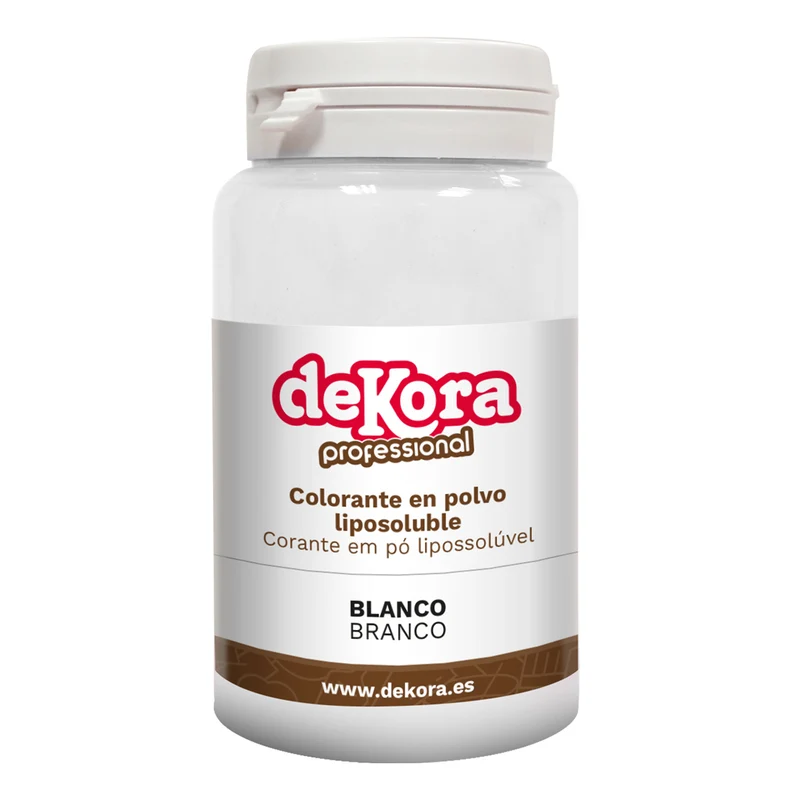 COLORANTE POLVO LIPOSOLUBLE BLANCO 25G