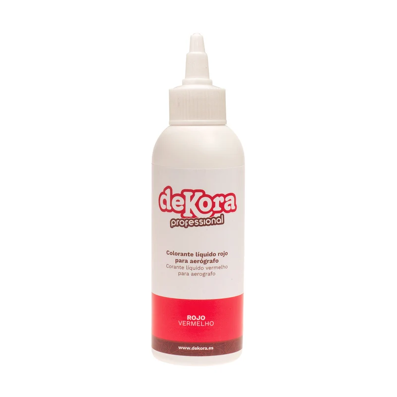 COLORANTE LIQUIDO HIDROSOLUBLE ROJO 190ML
