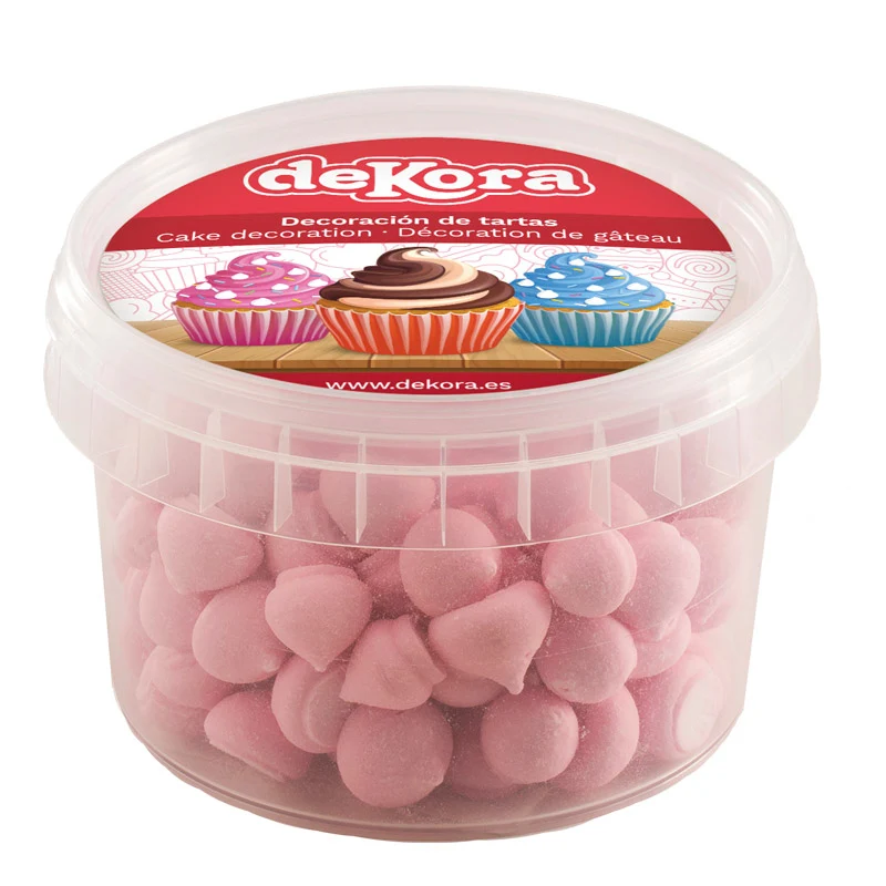 MERENGUITO DE AZÚCAR ROSA FRAMBUESA 90GR