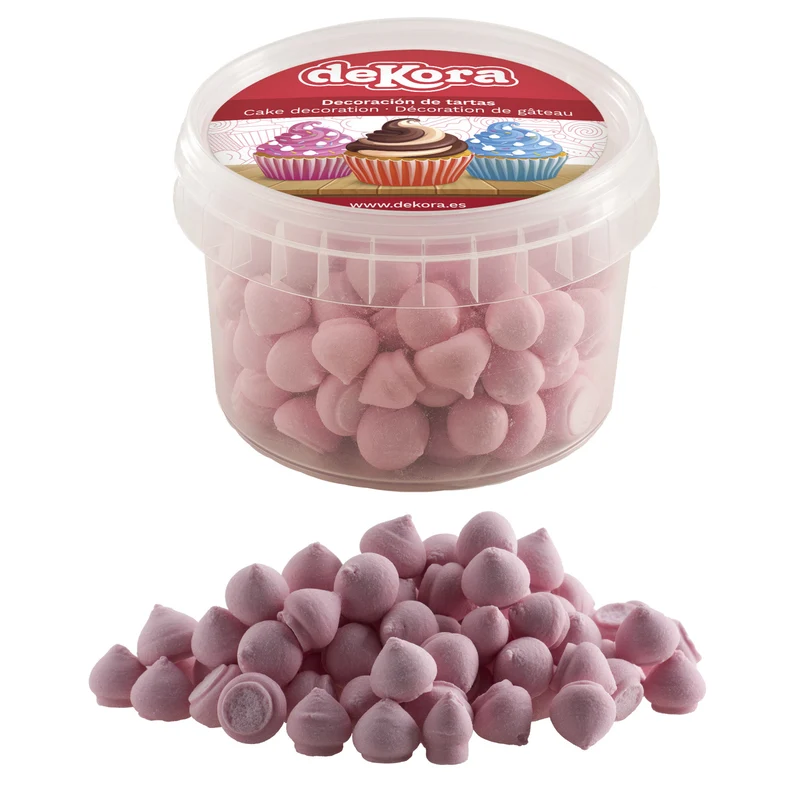 MERENGUITO DE AZÚCAR ROSA FRAMBUESA 90GR