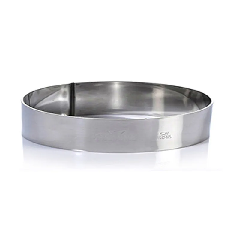 MOLDE ARO ACERO INOX. DIAM 20H5CM