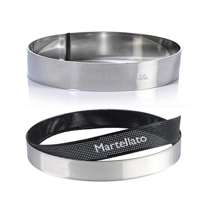 MOLDE ARO ACERO INOX. DIAM 20H5CM