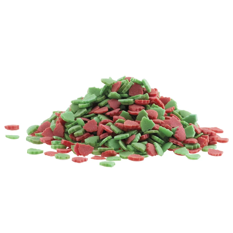 SPRINKLE MIX ARBOL NAVIDAD VERDE Y ROJO 1KG