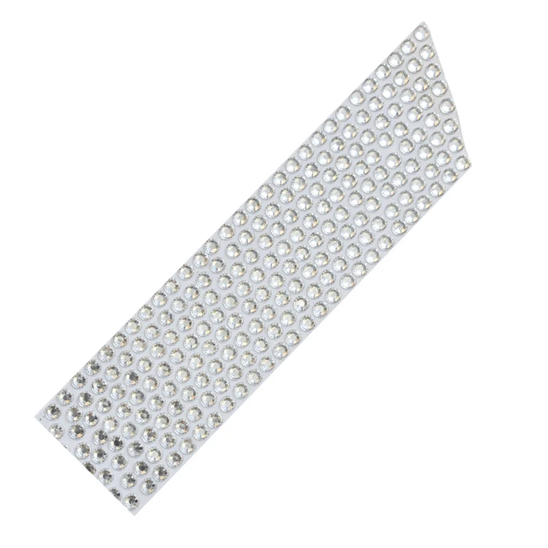 CINTA DE STRASS PARA TARTAS 8 LINEAS PLATA 10 METROS