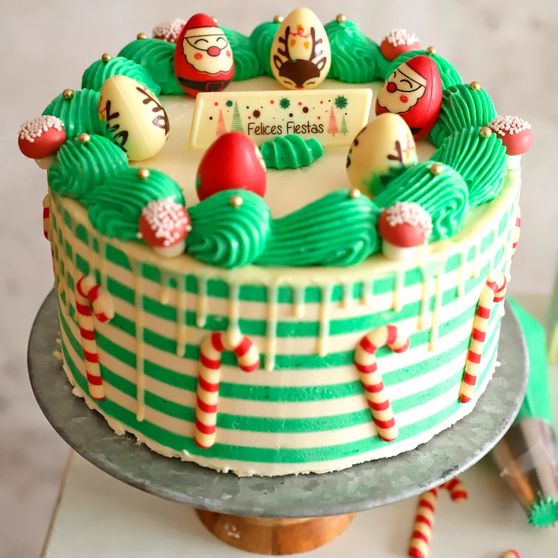 LETRERO CHOCOLATE BLANCO SURTIDO FELICES FIESTAS 3MOD 66 UDS