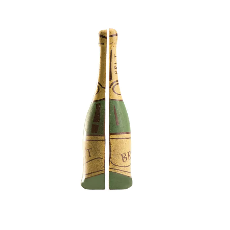 DECORACION CHOCOLATE NEGRO BOTELLA CAVA BRUT 2D 48 UDS
