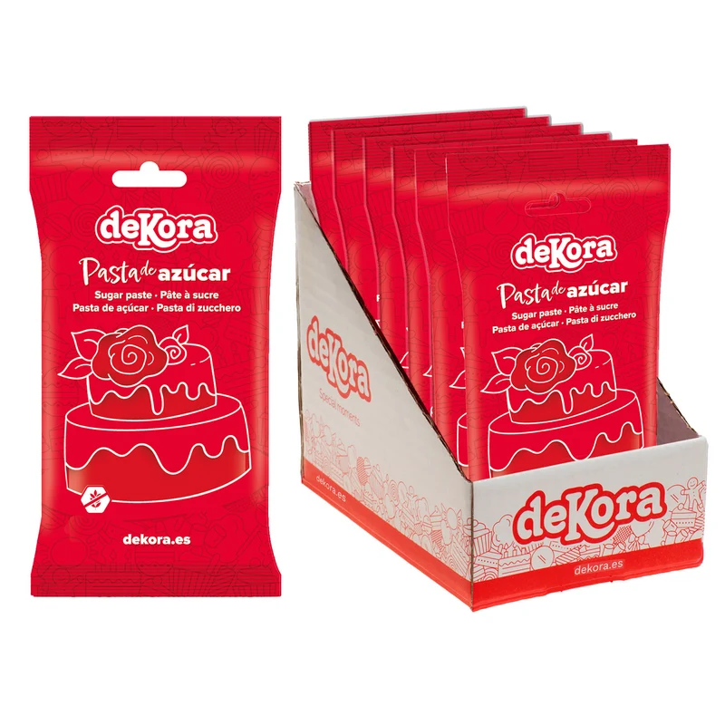 FONDANT ROJO PASSION RED 250GR
