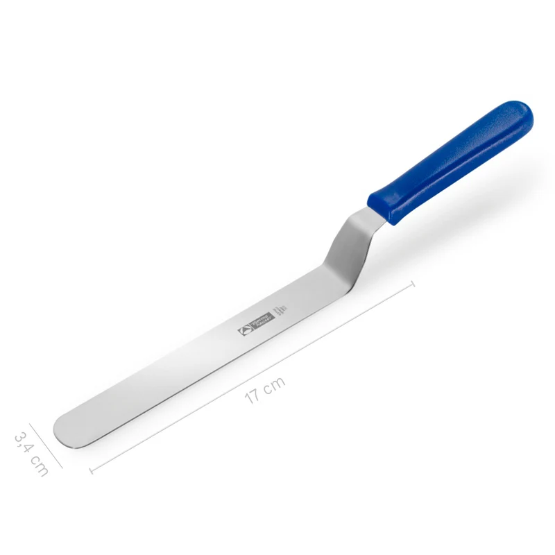 ESPATULA CODO ACERO INOX 15CM - ANCHO 3,4CM