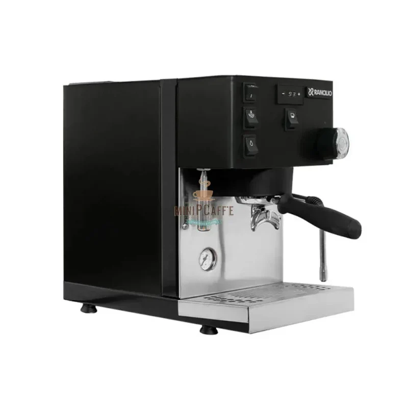 Rancilio Silvia Pro X Black with Eureka Mignon Specialita Grinder
