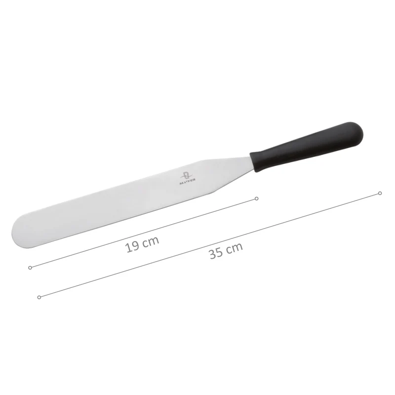 ESPÁTULA FLEXIBLE ACERO INOX 24CM
