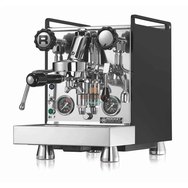Rocket Mozzafiato Cronometro R Black Espresso Machine